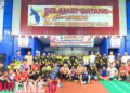 Mabar Seru, PB Grafika Gorontalo dan PB Ar-Rumi Pohuwato Bersatu Membangun Bulu Tangkis Gorontalo