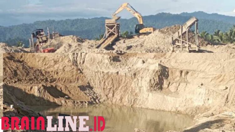 Tak Gentar dengan Hukum, Tambang Emas Ilegal di Dengilo Terus Beroperasi