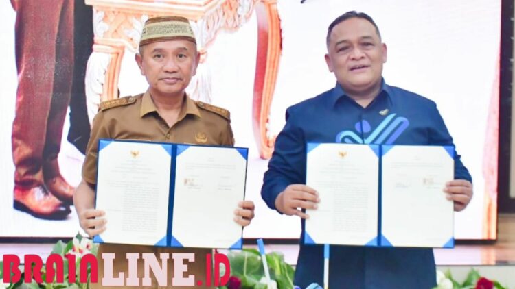 Bupati Saipul: Nota Kesepakatan BP2MI dan Pemda Gorontalo Tingkatkan Kesejahteraan Pekerja Migran