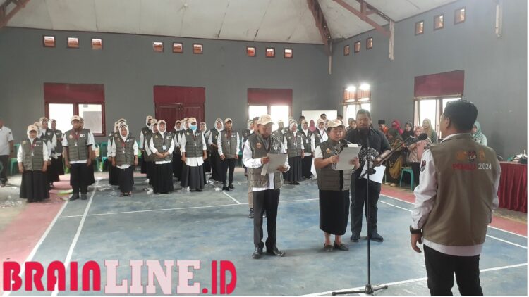 440 Petugas Pemutakhiran Data Pemilih di Pohuwato Dilantik