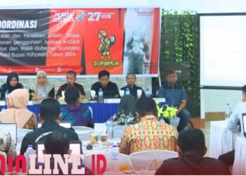 KPU Pohuwato Gelar Rapat Koordinasi Evaluasi Coklit dan E-Coklit Pilkada 2024