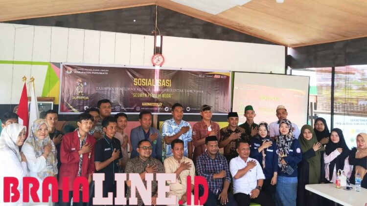Bangun Kesadaran Pemilih Muda, KPU Pohuwato Gelar Sosialisasi Pilkada 2024