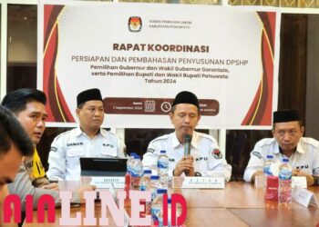 KPU Pohuwato Gelar Rakor Persiapan Pilkada, Bahas Data Pemilih