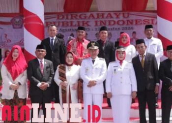 Upacara Peringatan HUT Kemerdekaan RI Ke-79 di Pohuwato Berlangsung Khidmat