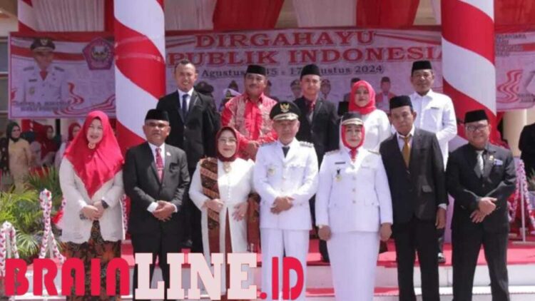 Upacara Peringatan HUT Kemerdekaan RI Ke-79 di Pohuwato Berlangsung Khidmat