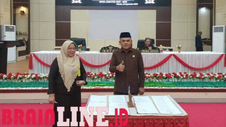 Rapat Paripurna Kedua DPRD Pohuwato, Beni Nento Terpilih Sebagai Ketua Definitif Periode 2024-2029