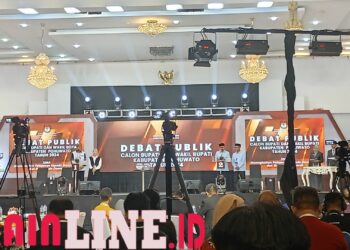 Debat Publik Kedua Pilkada Pohuwato Digelar, Pendukung Antusias Hadiri Acara