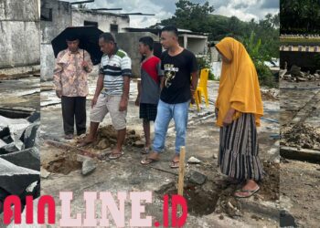 Tokoh Penambang Bangun Dua Rumah untuk Korban Kebakaran di Buntulia Tengah