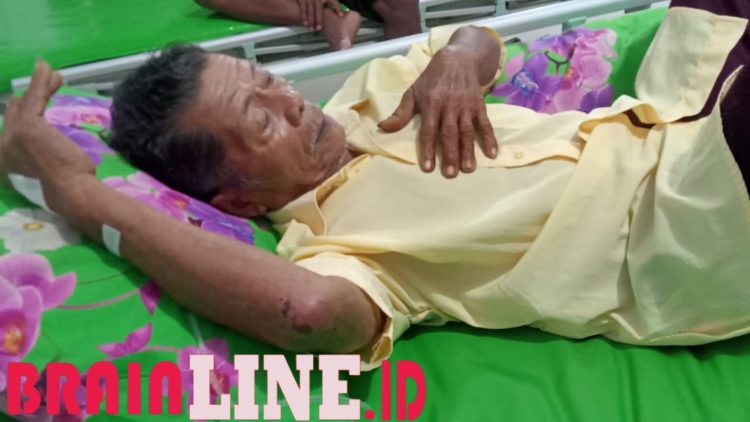 Diduga Dianiaya Oknum Kades, Kakek 70 Tahun di Pohuwato Dirawat di RS