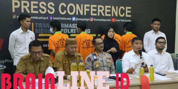 Polda Gorontalo Ungkap Praktik Penjualan Minyak Goreng Oplosan, Tiga Tersangka Ditangkap