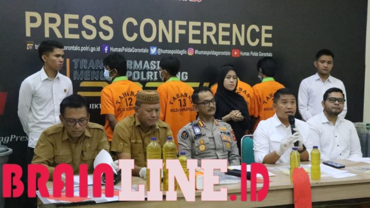 Polda Gorontalo Ungkap Praktik Penjualan Minyak Goreng Oplosan, Tiga Tersangka Ditangkap