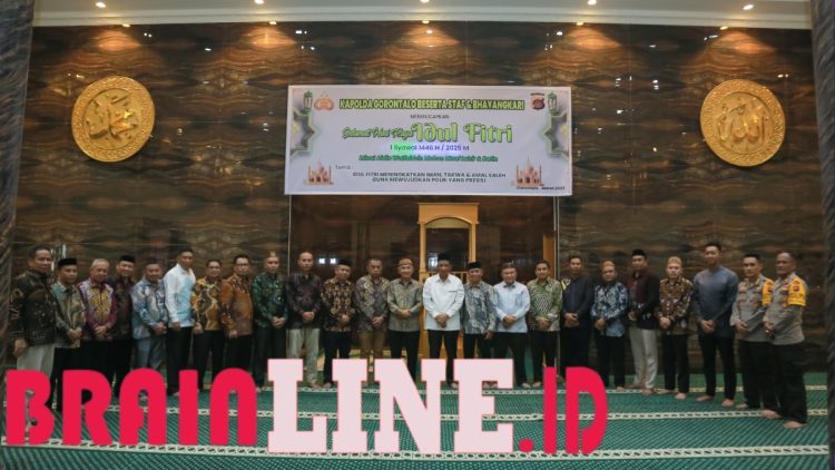 Ketua DPRD Pohuwato dan Pemkab Jalin Silaturahmi dengan Kapolda Gorontalo di Momen Idulfitri