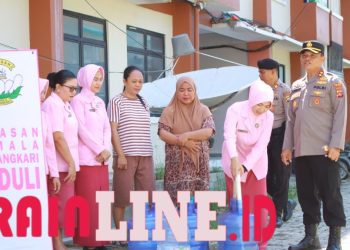 Krisis Air Bersih, Polres Pohuwato Bergerak Bantu Warga Rusun