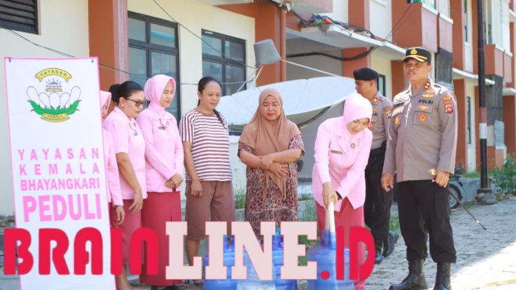 Krisis Air Bersih, Polres Pohuwato Bergerak Bantu Warga Rusun