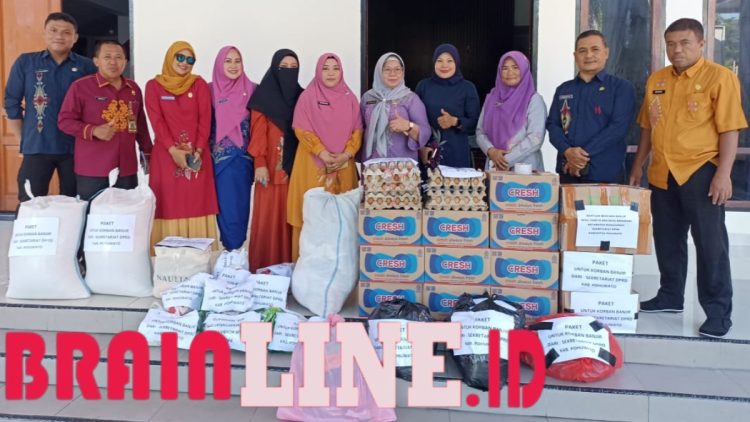 DPRD Pohuwato Salurkan Bantuan untuk Korban Banjir Bandang di Wanggarasi