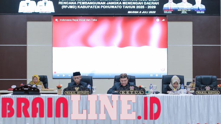 DPRD Pohuwato Bahas Raperda RPJMD 2025–2029 dalam Rapat Paripurna ke-18