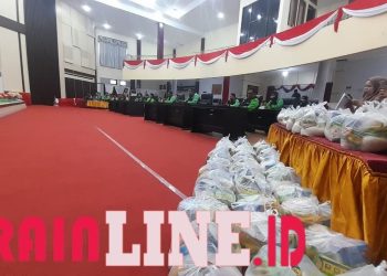 DPRD Pohuwato Berbagi Sembako untuk Driver Ojol, Kenang Almarhum Affan