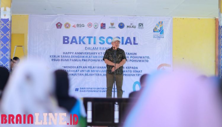 Ketua DPRD Pohuwato Apresiasi Baksos HUT ke-4 Karang Taruna Olongia di Desa Sipayo