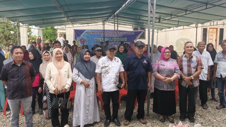 Yusup Lawani Gelar Reses, Warga Usulkan Pembangunan Penahan Tebing