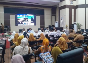 Doa Bersama Warnai Pemberangkatan Calon Jemaah Haji di DPRD Pohuwato