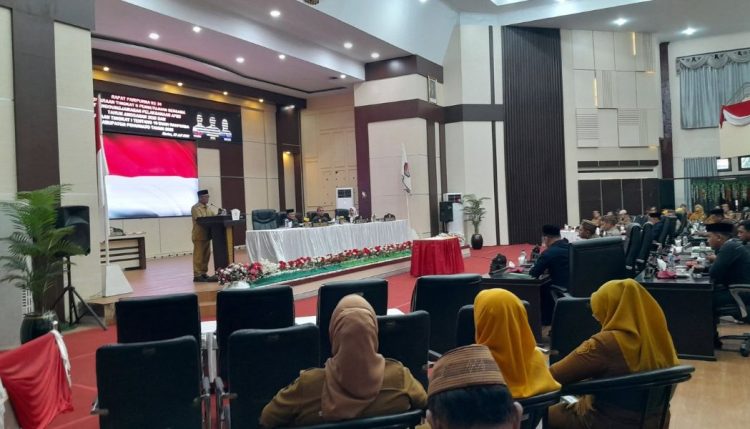 Rapat Paripurna ke-34 DPRD Pohuwato Bahas 10 Ranperda, Tiga Pansus Dibentuk